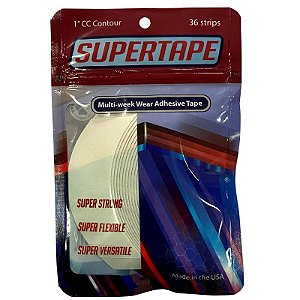 Fita Adesiva Super Tape CC 36 Unidades x 2,5 cm Prótese Capilar