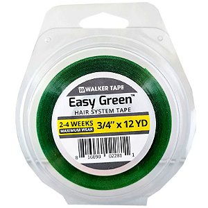 Fita Adesiva Easy Green Para Prótese Capilar 12 Yards x 1,9cm