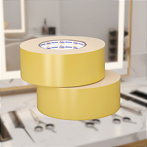 Kit Casasinha - Fita Adesiva Amarela Tecido Cremer 30m x 2,5cm (605) 2 UNIDADES