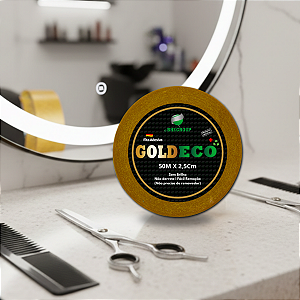 Fita GoldEco Dupla Face Não Derrete P/ Próteses E Perucas 50m x 2,5cm
