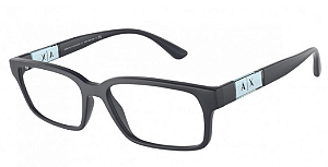 Óculos de Grau A|X Masculino Quadrado Azul Marinho Fosco AX3091 8181