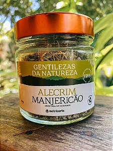 Escalda-pés Manjericão e Alecrim
