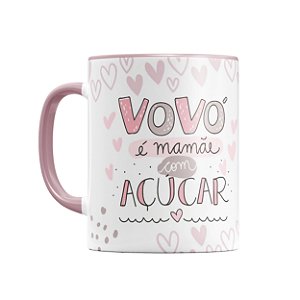 Caneca Vovó é Mãe com Açúcar