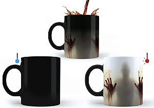 Caneca Mágica Walking Dead Zumbi