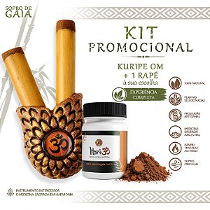 Kit Kuripe OM + Rapé HariOM