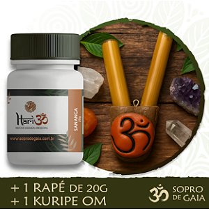 Kit 1 Rapé + Kuripe OM