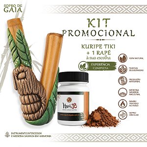 Kit Kuripe Carranca + Rapé HariOM
