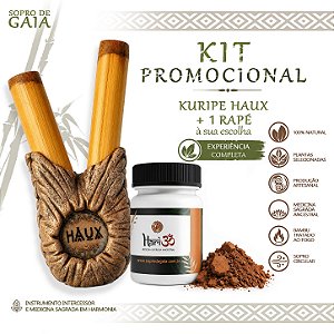 Kit Kuripe Haux + Rapé HariOM
