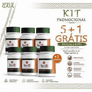 Kit Pague 5, Leve 6 Rapés HariOM — Feitio Tradicional