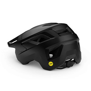 CAPACETE MET MTB SHELTER MIPS PRETO P