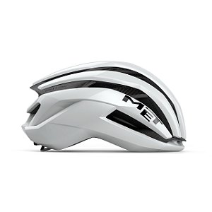 CAPACETE MET TRENTA 3K CARBON BRANCO S