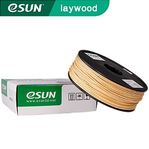 FILAMENTO IMPRESSÃO 3D ESUN PLA WOOD MADEIRA 0.5KG