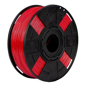 Filamento Impressão 3D Fila Abs Premium+ Vermelho Aranha 1Kg