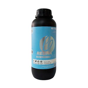 RESINA 3D FILA TRANSPARENTE LAVÁVEL AGUA 1KG