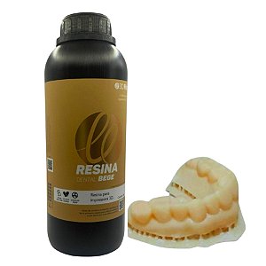 Resina 3D Fila Bege Dental Odonto 1Kg