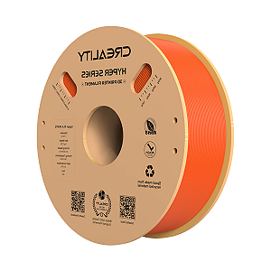 Filamento Impressão 3D Creality Hyper Pla Laranja (alta velocidade) 1kg