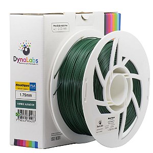 Filamento Impressora 3D DynaLabs PLA Boutique Verde Aviador 1Kg