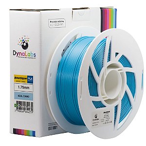 Filamento Impressora 3D DynaLabs PLA Boutique Azul Ciano 1Kg