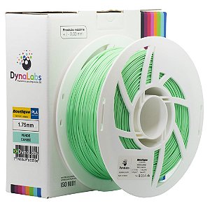 Filamento Impressora 3D DynaLabs PLA Boutique Verde Caribe 1Kg