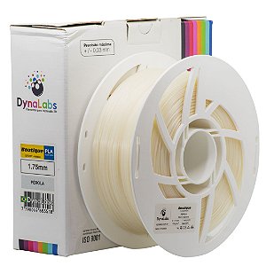 Filamento Impressora 3D DynaLabs PLA Boutique Branco Perola 1Kg