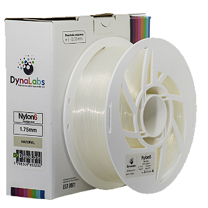 Filamento Impressora 3D DynaLabs Nylon 6 Natural 1kg