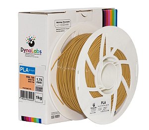 Filamento Impressora 3D DynaLabs PLA Bege Caramelo 1Kg