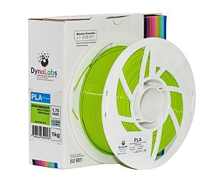 Filamento Impressora 3D DynaLabs PLA Verde Maça 1Kg