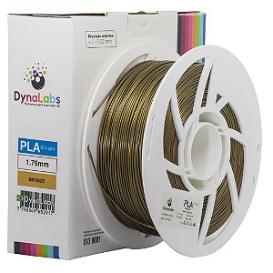 Filamento Impressora 3D DynaLabs PLA Bronze 1Kg