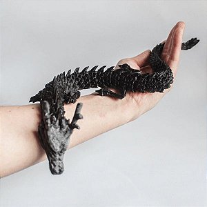 dragão articulável brinquedo e decoração
