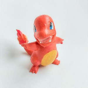 Charmander boneco miniatura colecionável - Pokémon