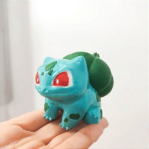Bulbasaur boneco pokémon  em impressão 3D