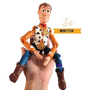 Boneco Woody articulável brinquedo Toy Story Xerife 27 cm