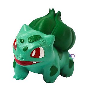 Bulbasaur boneco Bubasauro colécionável pokémon n°0001 figur