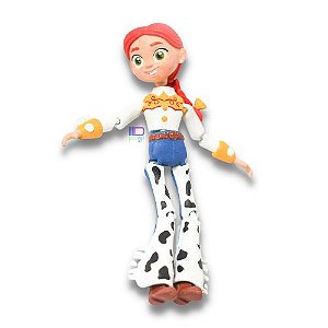 Boneca articulada Jessie  Cowgirl brinquedo Toy Story  woody