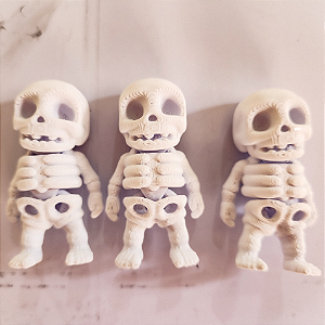 chaveiro 1 un esqueleto Halloween articulada chaveiro imã Decoração caveira Fantasia suvenir Dia das Bruxas Colecionável