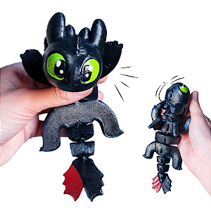 Banguela articulado brinquedo fofo Como Treinar o Seu Dragão furia da noite dragão voador