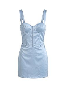 Vestido Laís - Azul