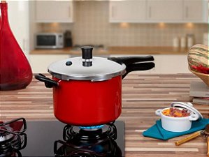 Panela de Pressão Nigro Vermelho 4,5L - Nigro