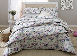 Jogo de Cama Casal Sultan Realce Premium Alana 140 Fios