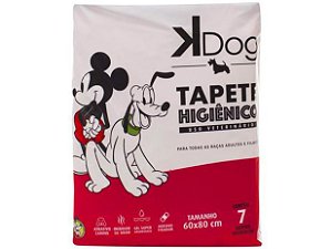 Tapete higenico KDog Disney 80x60cm - 7 Unidades