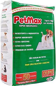 Tapete Higiênico Para Cachorro Pads Max C/50 Unidades - Expert