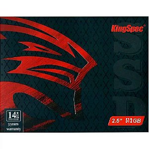 HD SSD 512 GB KingSpec Sata 3