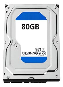 Disco Rígido HD 80GB para PC SATA Diversas Marcas