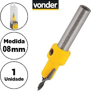 Broca Escareadora 8x3 m Escareador Escarear Escariador