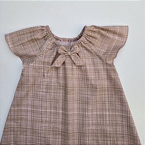 VESTIDO CAROL ROSE RAJADO