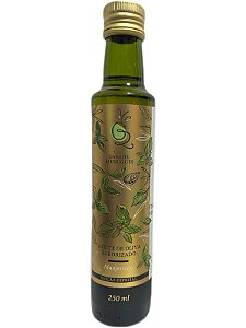 AZEITE DE OLIVA EXTRA VIRGEM SABORIZADO MANJERICÃO
