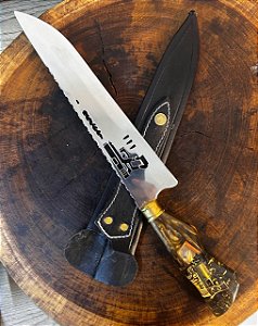 FACA PICANHEIRA RESINA ARMA