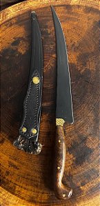 Faca Fileteira Fosfatizada inox 9 "