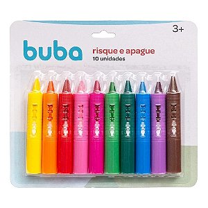 Giz Caneta Buba Risque E Apague Brinquedo Para Banho Criança