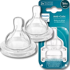 Kit 2un Bico De Mamadeira Reposição Bico Nº 2 Clássica Avent